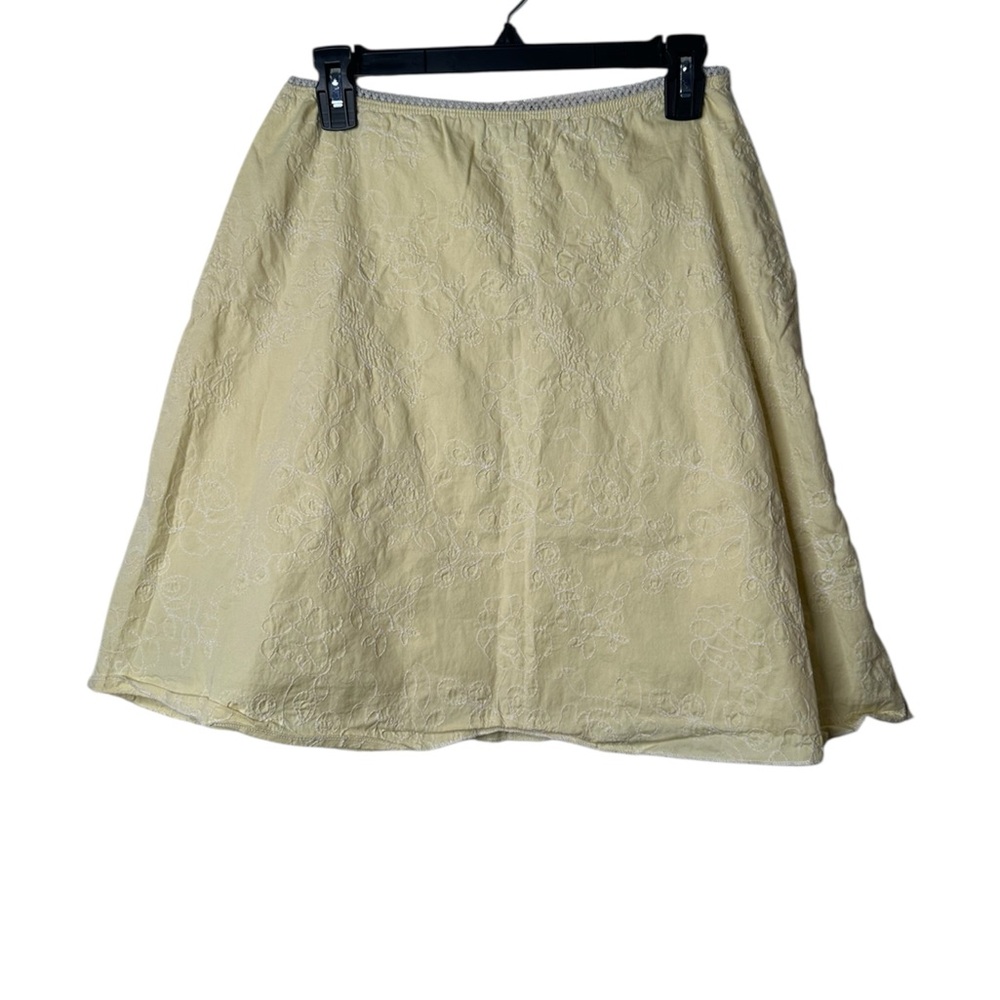 Chic Beige A-Line Skirt